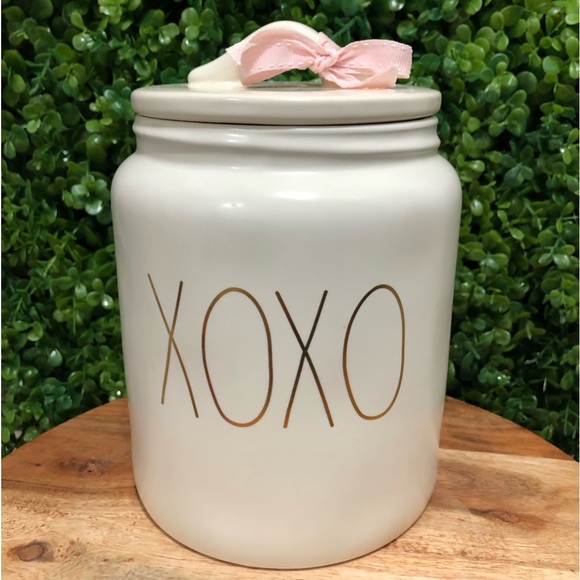 Rae Dunn Accessories Rae Dunn Xoxo Ceramic Canister Wlid Poshmark